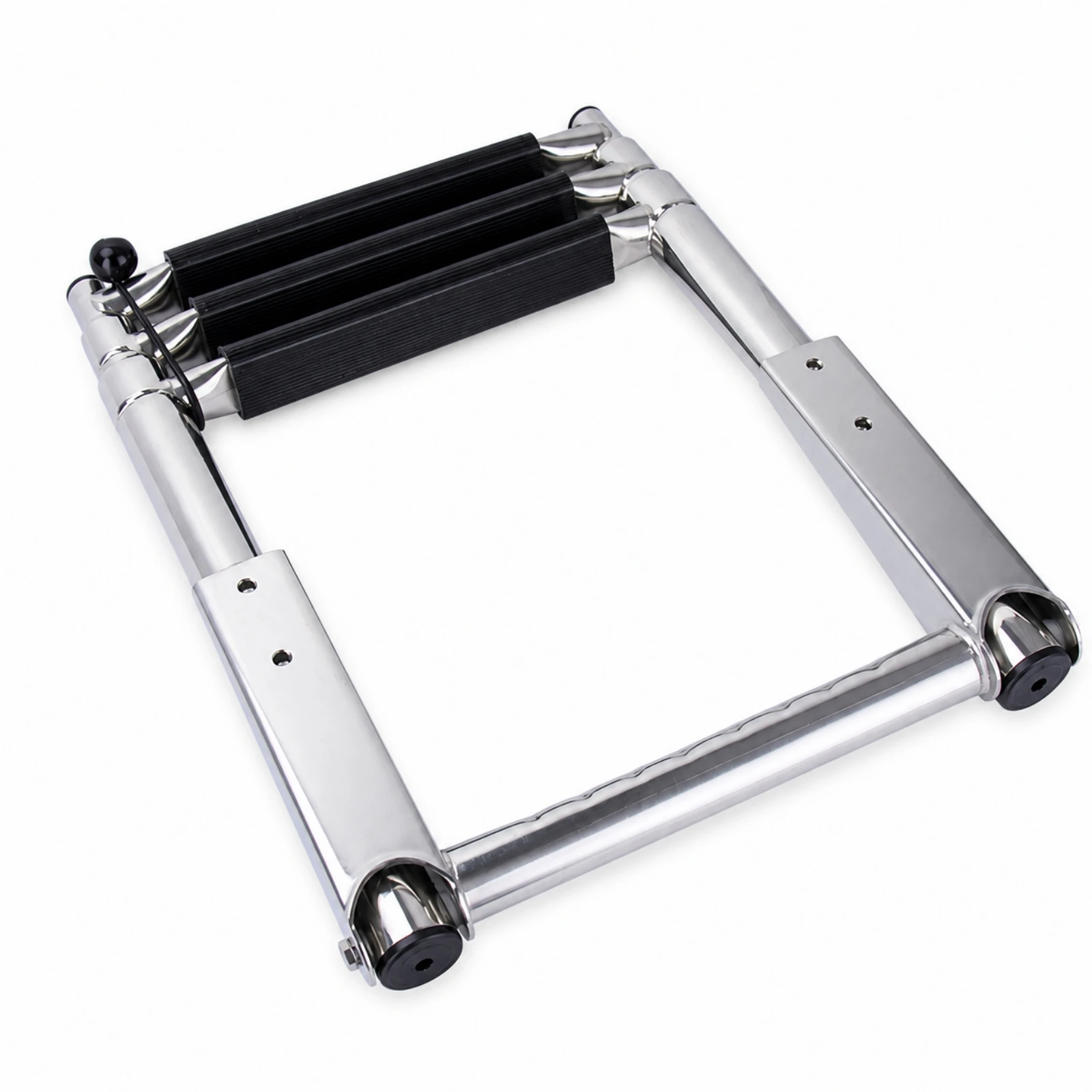 Telescoping Marine Boarding Ladder Compact Telescoping Boat Boarding Ladder Easy to Install Long-Lasting for Speedboat, Dock