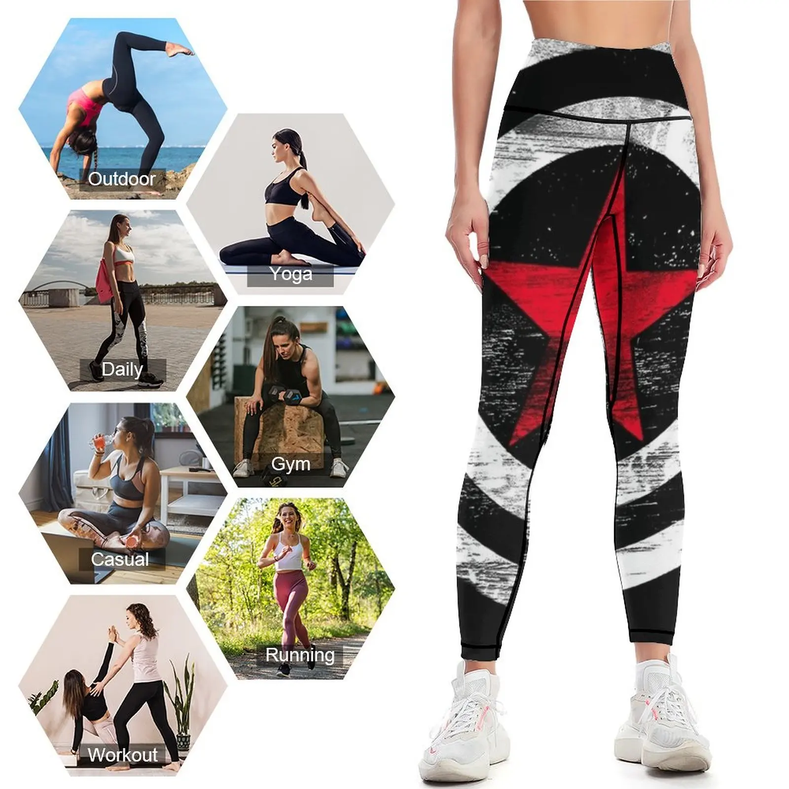 Winter Soldier Leggings Women's gym sport pants Womens Leggings