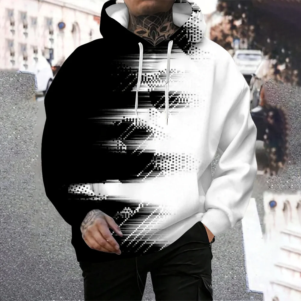 

Men's Hooded Sweatshirts for Fall and Winter Harajuku Street Style Tops Man Hoodie for Man Oversized Vintage Graphic Hoodie Tops