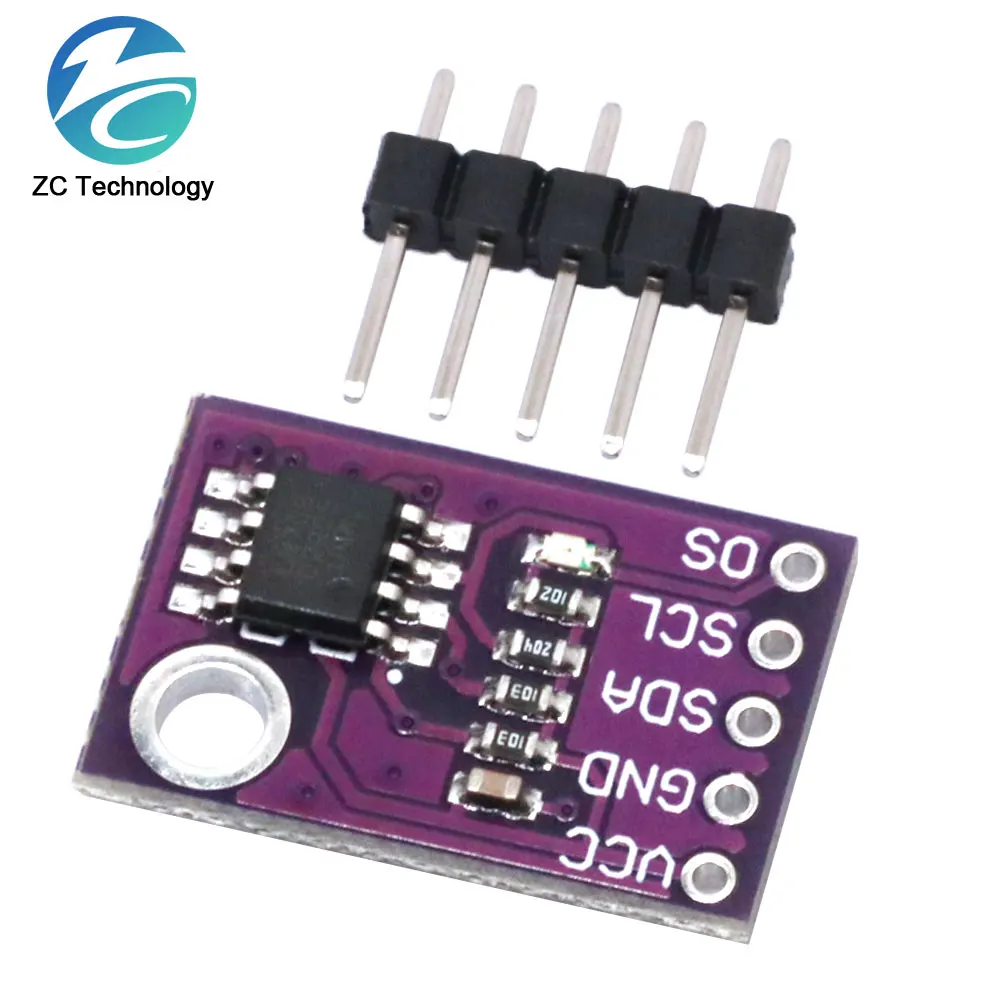 LM75 LM75A temperature sensor high speed I2C interface high precision development board module