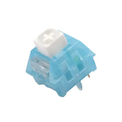 Arctic Fox Switch Tactile 52g Paragraph Pre-Lubed 5 Pins HotSwap Pom Stem Kailh Switches For Mx Mechanical Gaming Keyboard