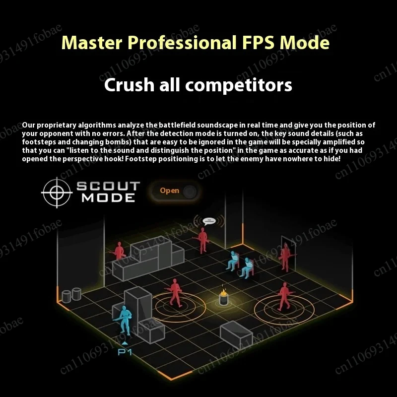 G6 USB External Sound Card 7.1 Virtual Surround Sound Card with EQ Preset for Desktop Gaming