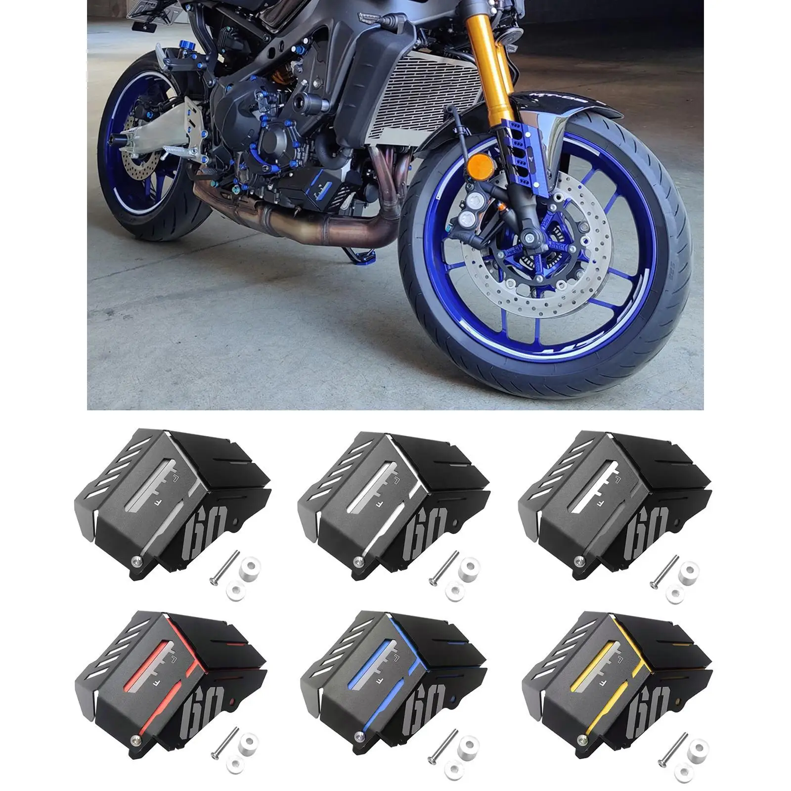 

Защита резервуара для охлаждающей жидкости для MT-09 MT09 FZ-09 2014-2021