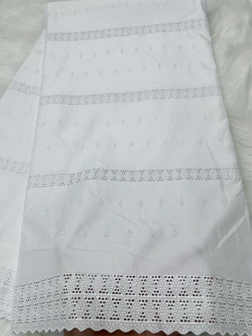 

5 ярдов, лучшее качество, вышитое африканское польское кружево, оригинальный австрийский хлопок, 100% церемония, пара, вуаль, ткань, чисто белое шитье