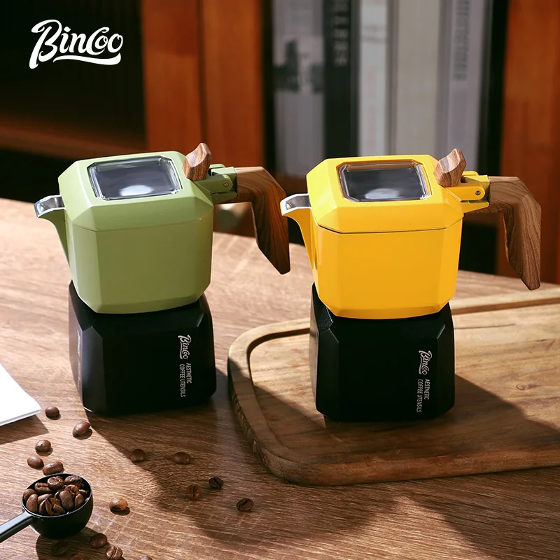 

Bincoo красный зеленый Кубик Рубика двойной клапан Мока горшок итальянская эспрессо маленькая экстракция кофе машина домашняя кофеварка