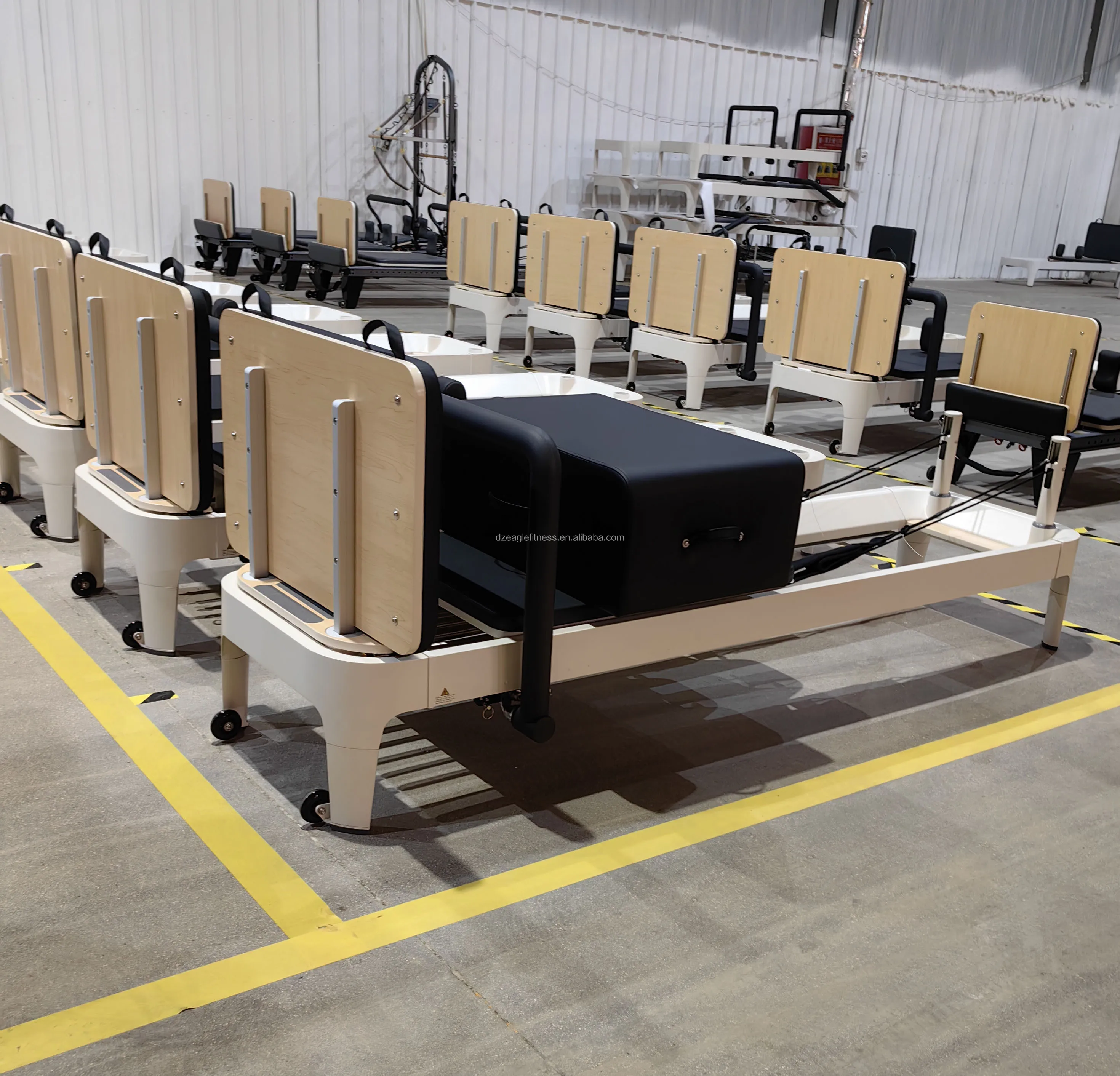 Alumínio Pilates Reformer, equipamento Pilates, equipamento De Estúdio