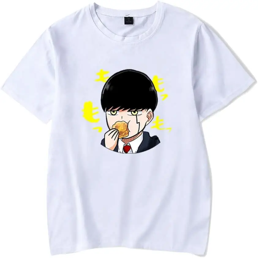 Mashle Magic and Muscles Anime T-Shirt Merch Casual Short Sleeved T Shirt Unisex Tee