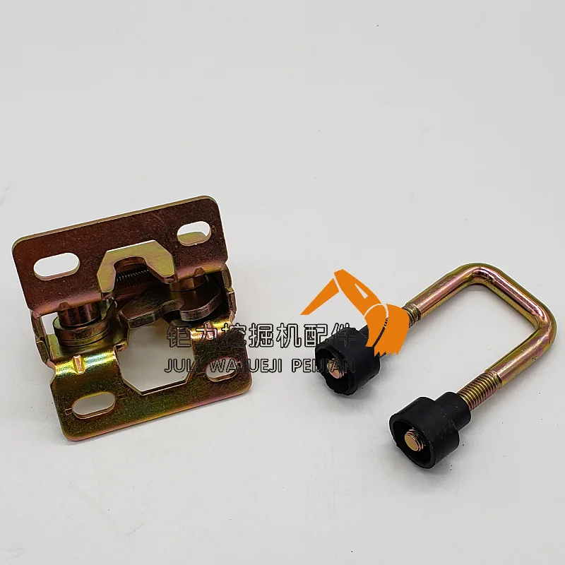 For XCMG XE Xiamen Gong temporary work 60 80 85 Domestic small dig door lock of cab Reverse lock Lock block Excavator