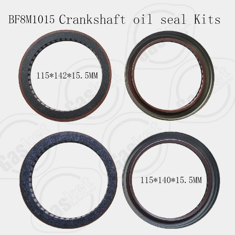 BF6M1015 8M1015 BF8M1015 F4CD2011 BF4M2011F  D2011 4L1011 Crankshaft Front & Rear Oil Seal Fit FOR Deutz Engine SHAFT SEAL kits