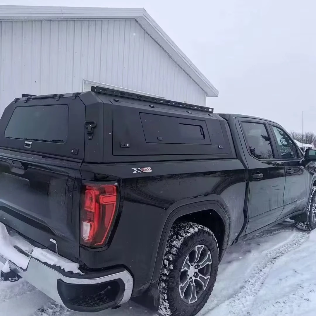 

4WD Steel Camper Pickup Truck Camping Ute Trays Truck Topper 2024 Colorado ZR2 5ft Navara for Tacoma NP300