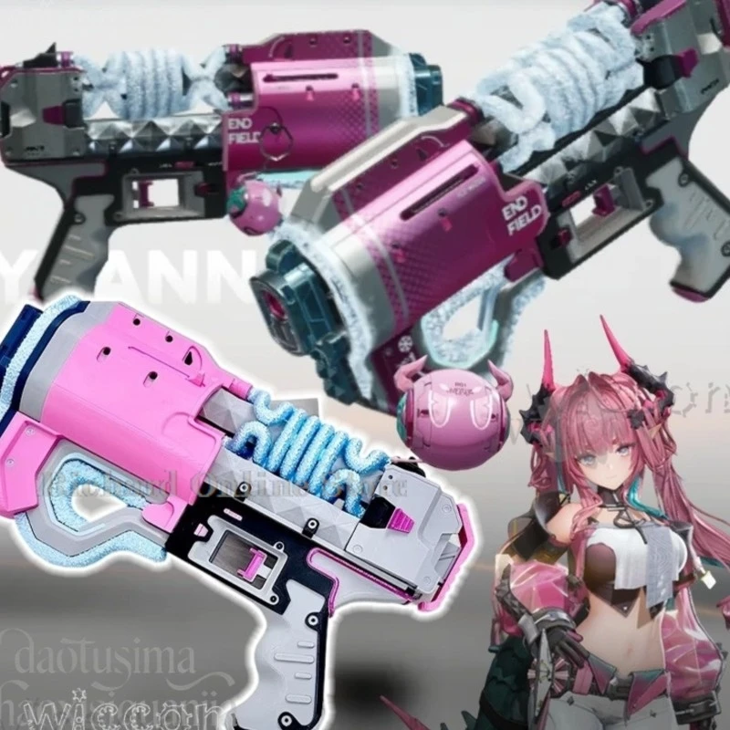 

Anime cosplay adulto Game Arknights: Endfield Cosplay Yvonne Artzy Tyrannical Pink 3D Polylactic Acid Fake disfraz mujer