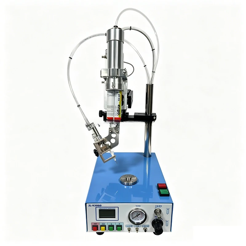 Affordable Automatic Round Light Bulb Dispensing Machine, Speaker Dispensing Machine, Two-component Adhesive Dispensing Machine