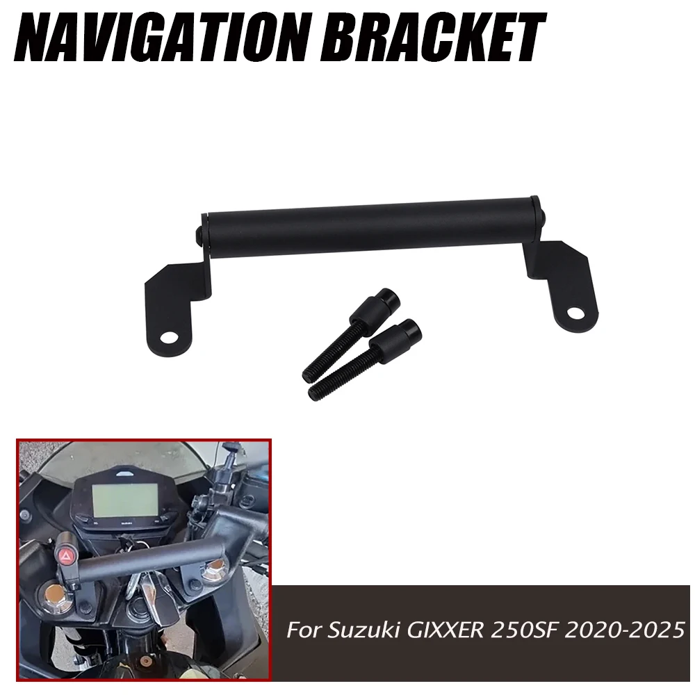 スズキ-ギクサー-250sf-2020-2021-2022-2023-2024-2025用-モバイルフォン-gps-プレート-ブラケット-スタンド-ホルダー-フォンサポート-gixxer-250-sf