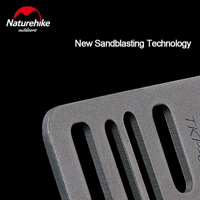 Naturehike Camping Barbecue Titanium Alloy Baking Tray Ultralight BBQ Tool Portable Picnic Grill Home Barbecue Outdoor Hiking