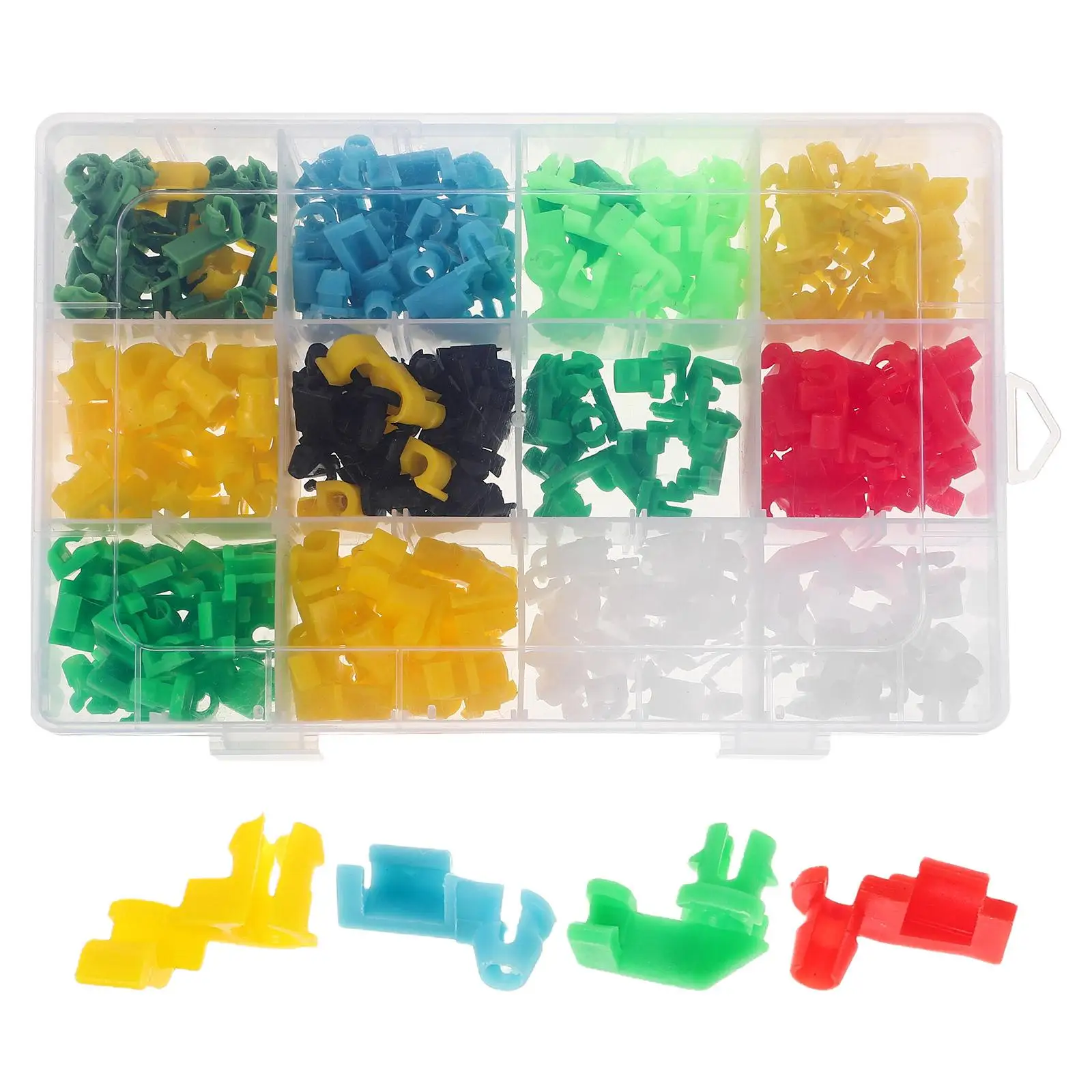 

160Pcs Door Clips Durable Materials Easy Installation Hood Latch Tailgate Handle Lever Clip Storage Box Automotive