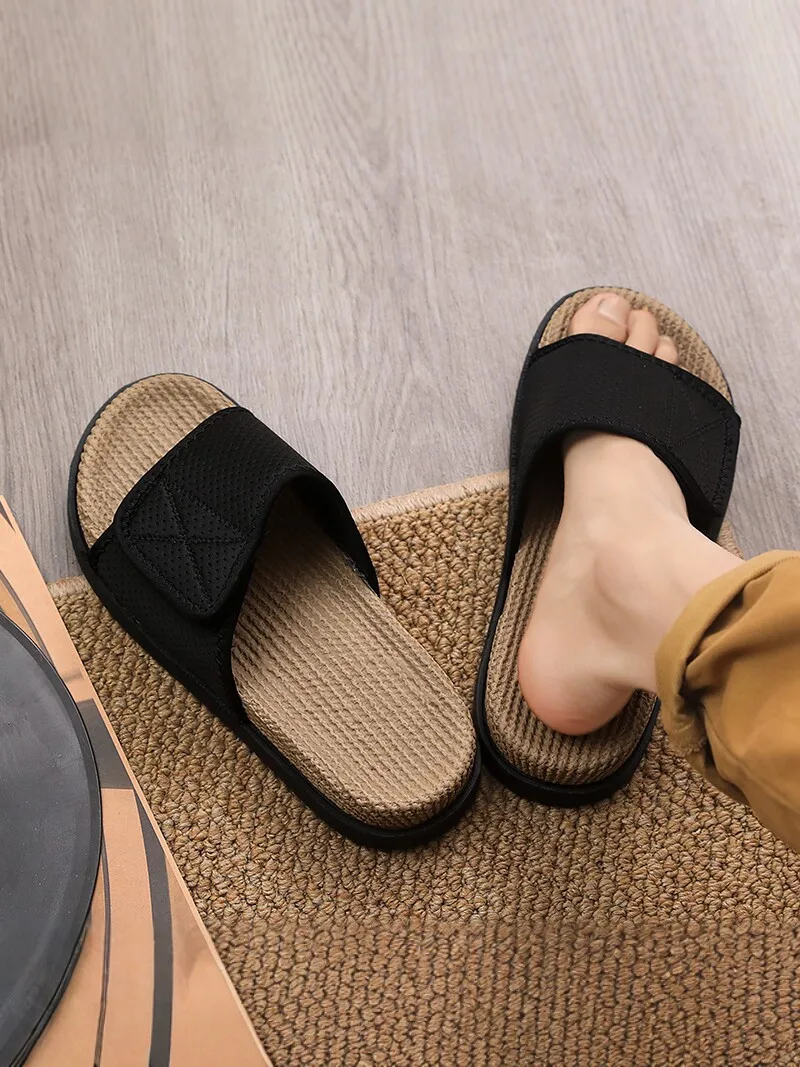

Men's Slippers Summer Outdoor Wearable High-End Sensation Anti-Odor Anti-Slip Water Sports Flat Sandals