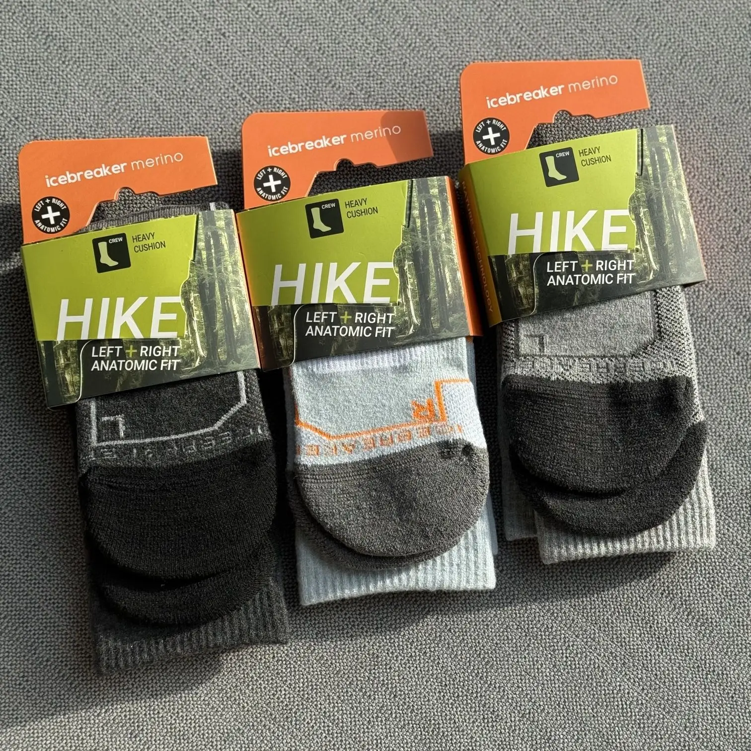 

Женские бесшовные походные носки из мериносовой шерсти, серия HIKE, термоноски для активного отдыха и треккинга