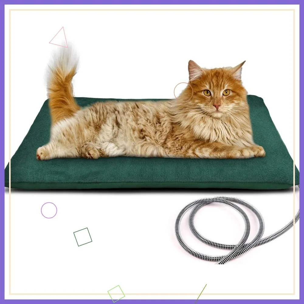 

Наружная грелка для домашних животных, электрическое одеяло с автоматическим контролем температуры, безопасный водонепроницаемый коврик для собак и кошек