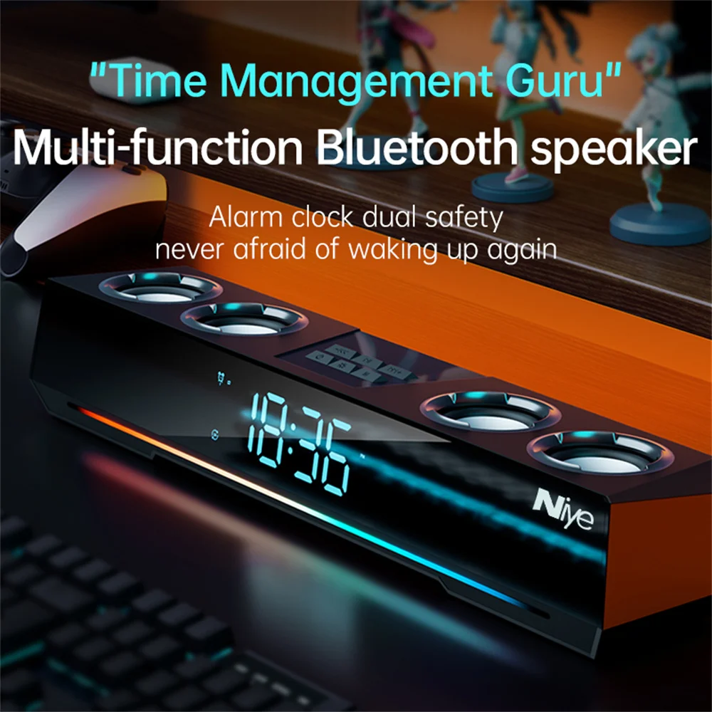 

HiFi Quality Bluetooth Speaker 360 Surround Soundbar 5.3Home Speaker Wireless Computer Speakers Stereo Subwoofer Theater Sound