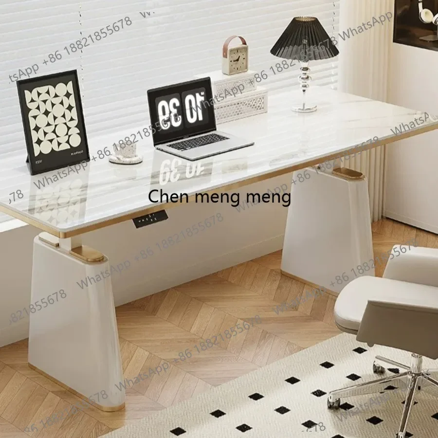 

High-end Designer Office Desk Solid Wood Modern Minimalist Office Desk Luxury Wide Office Furniture Scrivanie Per Ufficio