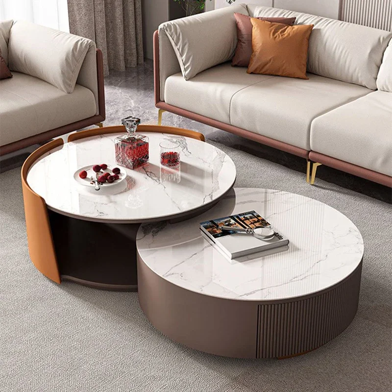 

Decor Living Room Coffee Table Extendable Items Luxury Design Nordic Side Table Designer Storage Couchtisch Wohnzimmer Furniture