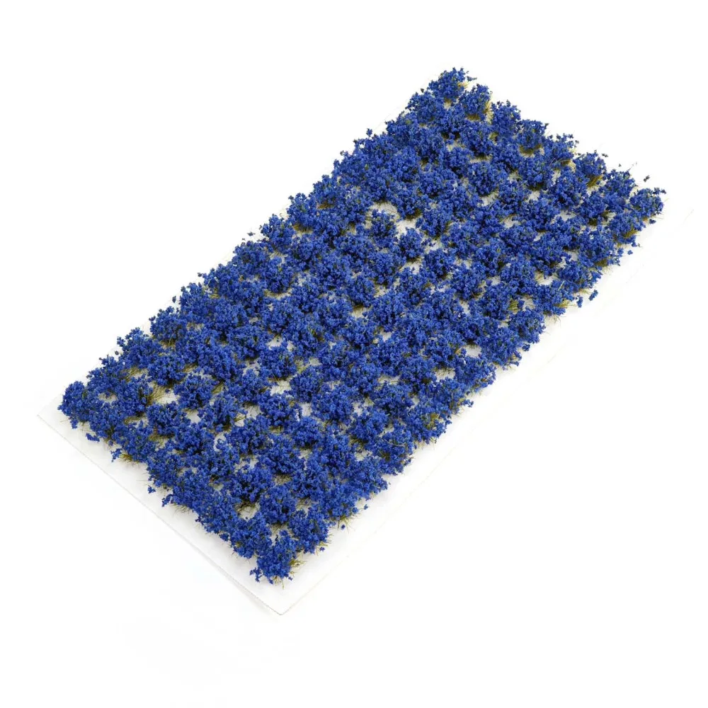 

Simulation Miniature Flower Grass Model Making Railway Train Static Grass Tuft Terrain Model Resin Mini Flower Tuft Garden Scene