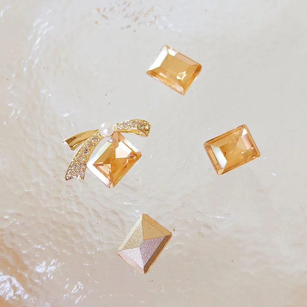 -Slimline BowTie- موجة راقية النمط الفرنسي سحر الذهبي نحيلة القوس عقدة مجوهرات ss الزركون كريستال تزين مسمار الحلي 404art