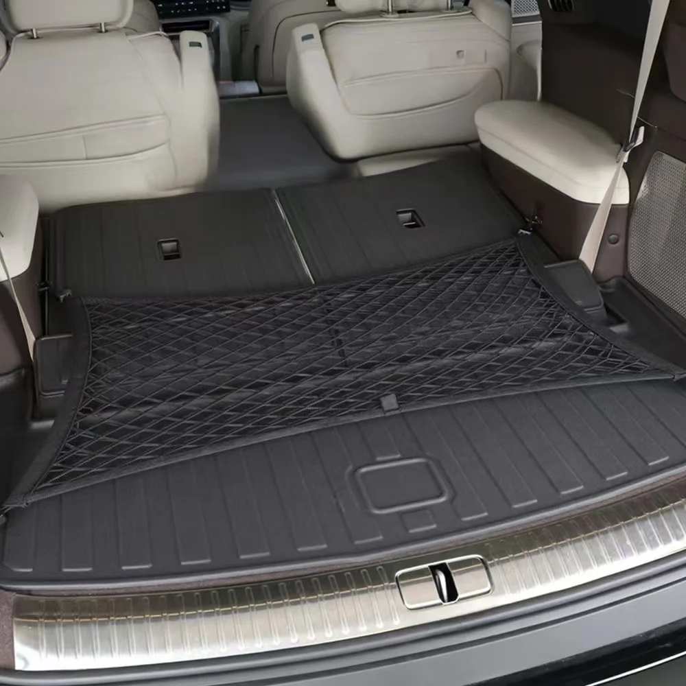 

Для DENZA N9 багажник сетчатая сумка для хранения двухслойная утолщенная антиненормальная шумовая хвостовая коробка телескопическая сетка аксессуары