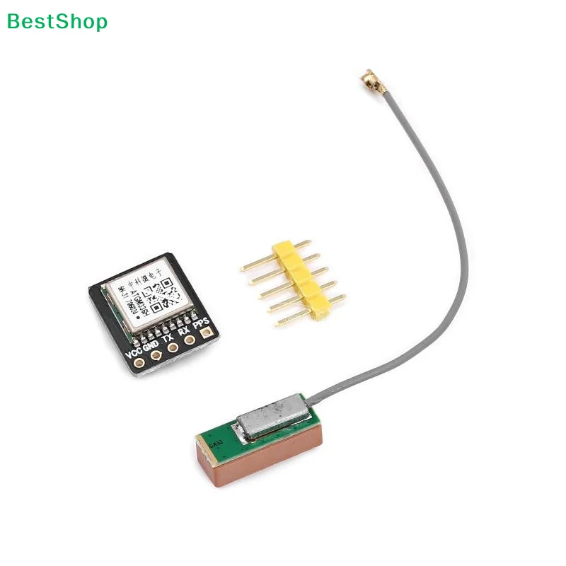 ★GPS+BDS Beidou Dual-Mode Module Flight Control Satellite Positioning Navigator/w Antenna Pins ATGM336H Replacement For NEO-M8N