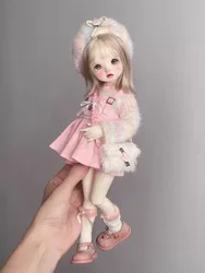 BJD Doll Clothes For 1/4 1/6 Dolls Sweet Skirt Beret Bag Socks Underwear Dolls Clothing Accessories (Excluding Dolls)
