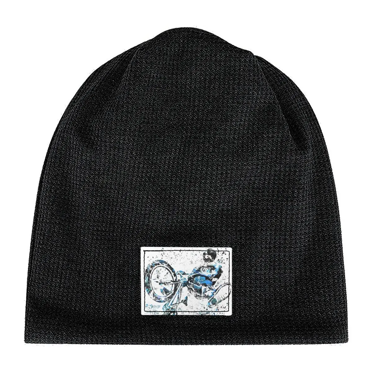 BMX Rider BMX Bike Skullies Beanies Hats Warm Autumn Winter Outdoor Cap Fleece-Lined Bonnet Caps for Unisex Adult