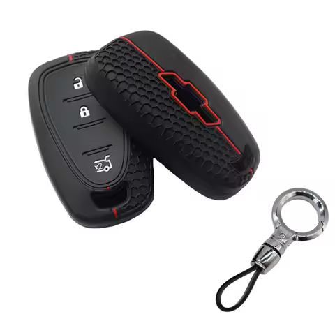 Silicone car key set for Chevrolet Volt Bolt Trax Malibu Blazer Traverse Onix Equino Orlando Cruze Spark Sonic Camaro