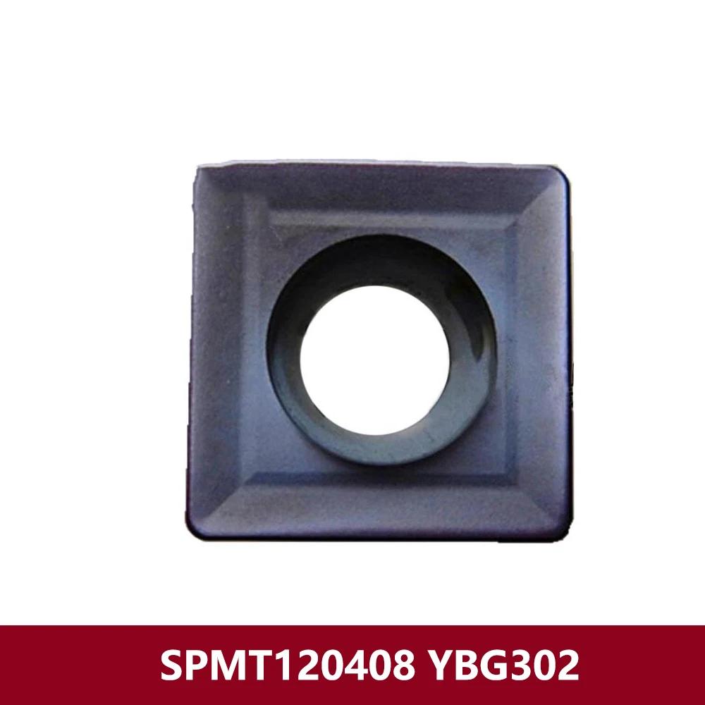 Original SPMT432 SPMT120408 YBG302 Carbide Inserts SPMT 120408 SPMT1204 Turning Tools Machine Holder CNC Lathe Cutting Milling