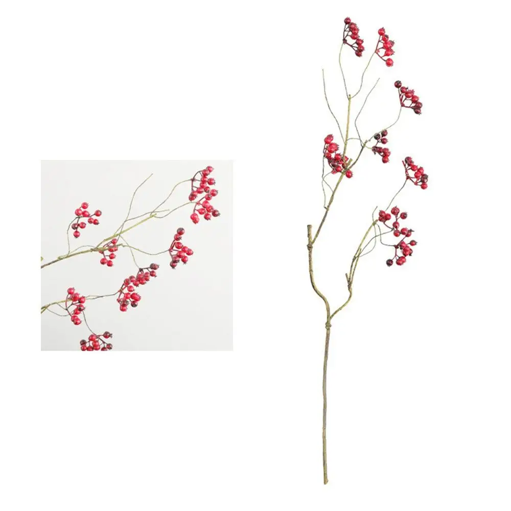 

Home Office Simulation Wreath for Christmas Artificial Plants Home Decorations Artificial Blueberry Branches Party Decorations