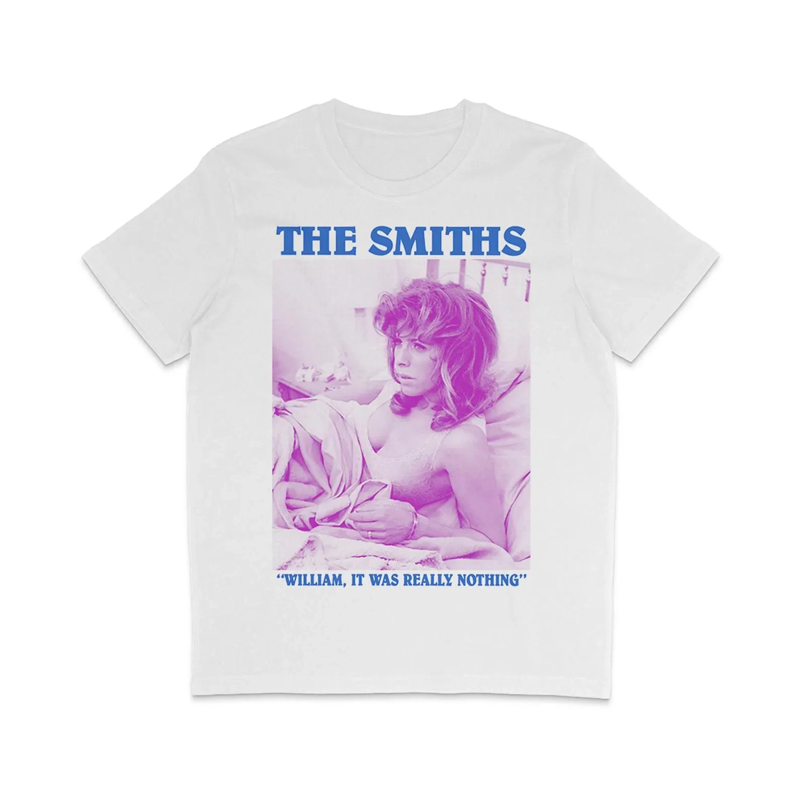 The Smiths - William, It Was Really Nothing - 1984 Summer Men's and Women's Loose and Breathable T-shirt Top