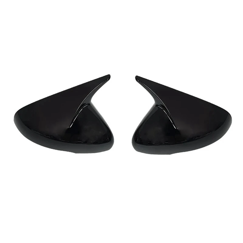 

Hot-A015-For KIA Stinger 2018-2023 Car Side Door Rearview Mirror Cover Sticker Trim Exterior Accessories , Gloss Black