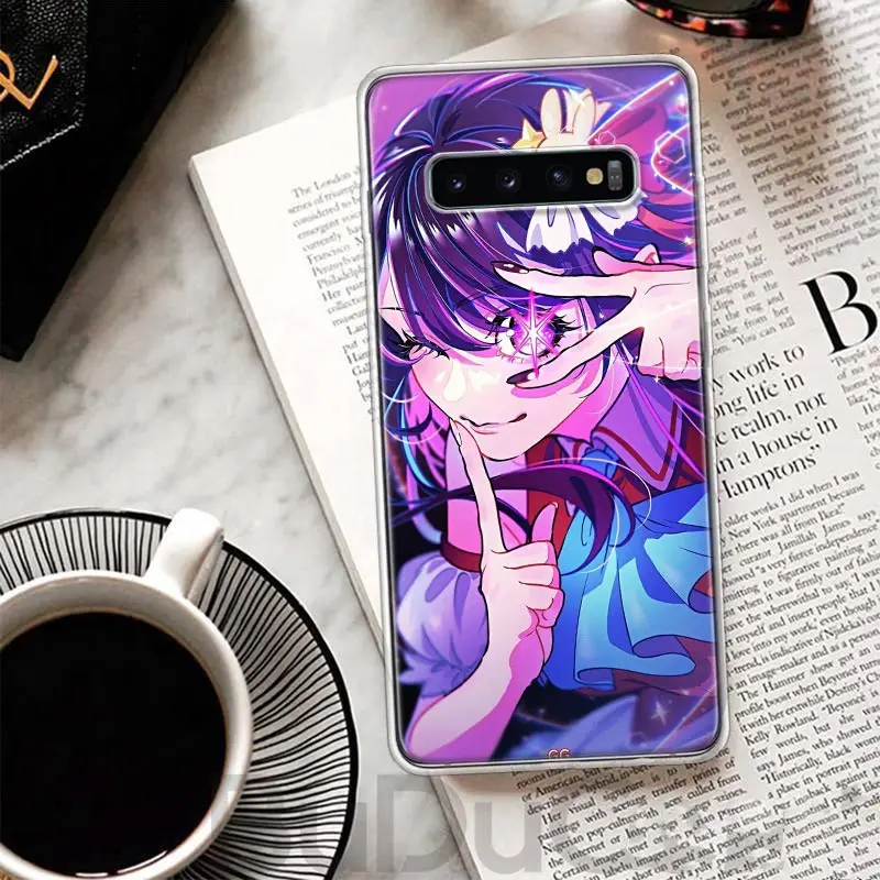 Japan Anime Oshi No Ko Cover For Samsung Galaxy S23 S22 S24 Ultra S21 Plus S20 FE Phone Case S10 + S10E S9 S8 Print Coque