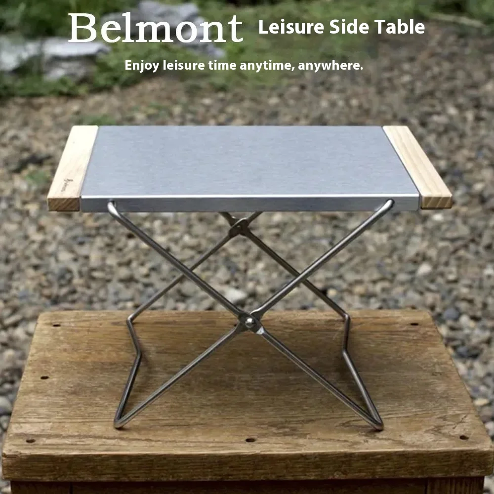 스테인리스 접이식 야외 캠핑 테이블 이미지