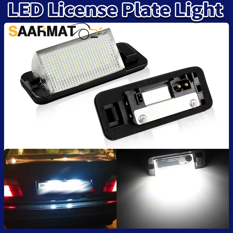 2Pcs License Number Plate Light For BMW 3-series E36 318i 318is 318ti 320i 323i 325i 325is 328i 328is M3 1992-1998 Car Rear Lamp