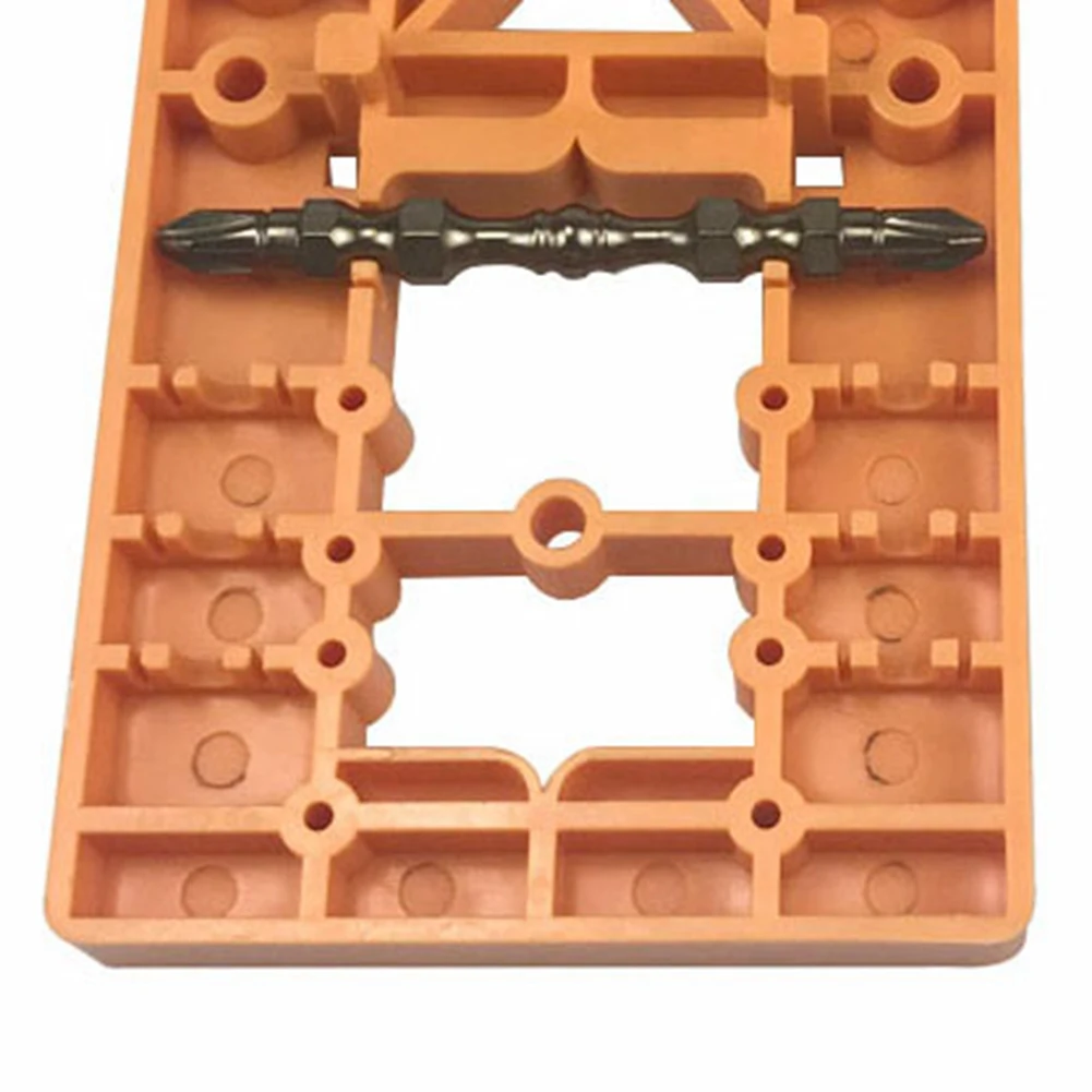 ATTWO-Woodworking Hinge Hole Puncher,Hinge Jig Hole Drill Guide Bit Wood Cutter Carpenter Woodworking Hole Opener Template