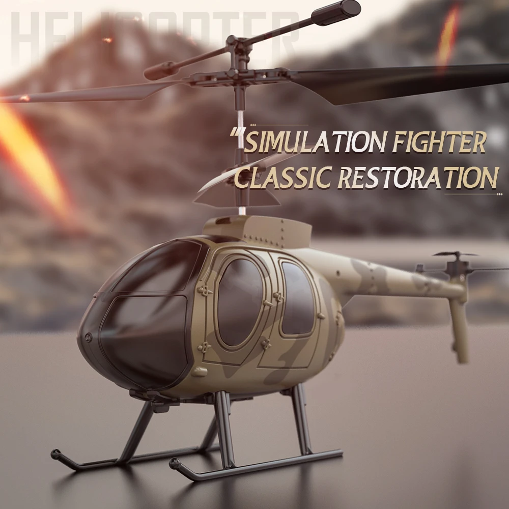 Z16 RC Helicopter 2.4G 3.5CH 6-Axis Gyro RC Airplane  Aircraft Air Pressure  Altitude Hold Electric Military Model Toys