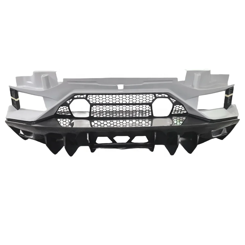 

For Lamborghini Aventador LP700 LP720 Dry Carbon Fiber Rear Bumper Body Kit (New Condition, Upgrade To SVJ Style)