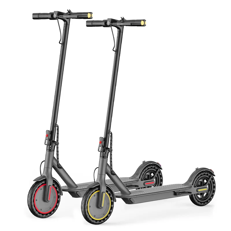 Patinete eléctrico ATSANT R50PRO con luces direccionales, batería de alta capacidad de 36 V y 10,5 Ah, autonomía de 35 km, motor potente de