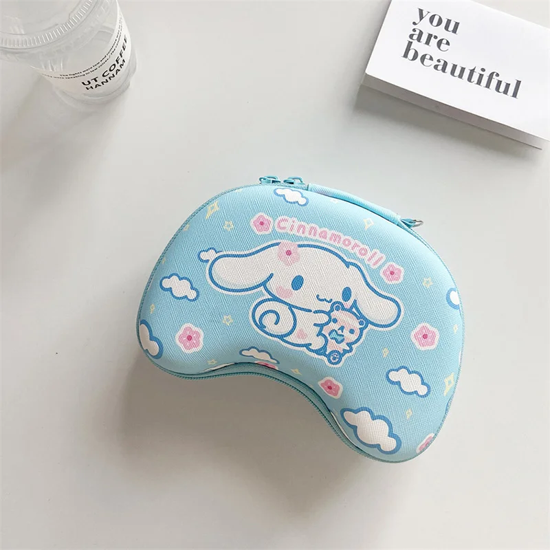 Kawaii Sanrio Switch Pro Storage Bag Hellokittys Kuromi Cinnamoroll Mymelody Anime Game Handle Protection Case Accessories Toys