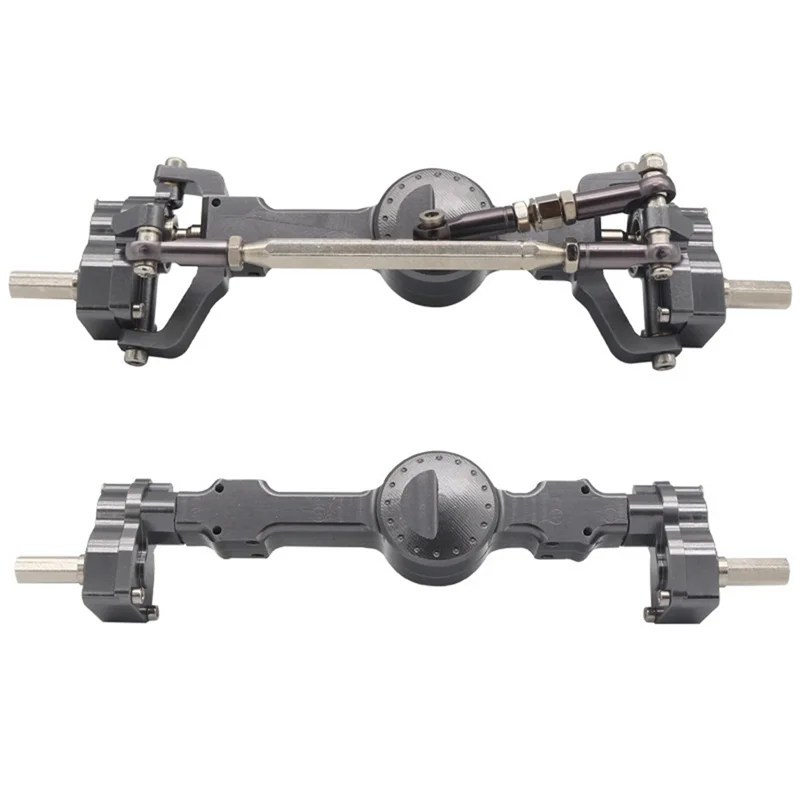 MN99S CNC Full Metal Front and Rear Portal Axle for MN D90 D91 D99 D99S MN99S MN98 MN90 1/12 RC Car Upgrades Parts,3