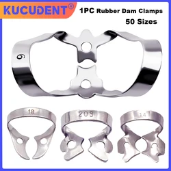 Dental Rubber Dam Clamp Stainless Steel Endodontic Restorative Barrier Clip Frame Holder Molar Teeth Oral Oral Care Material B4