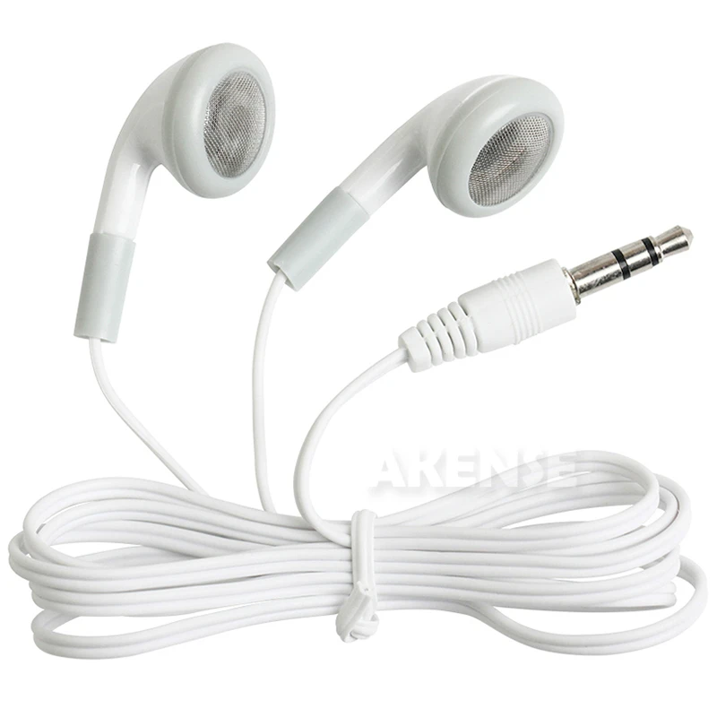 

Wholesale 2000pcs Disposable earphones low cost earbuds for Theatre Museum School library,hotel,hospital Gift