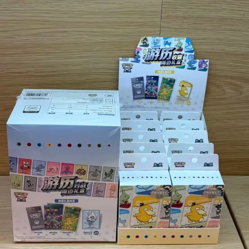

Pokemon PTCG Card Travel Journey/Travel Gift Box Scarlet&Violet Simplified Chinese Genuine Collectible Card Anime game toy