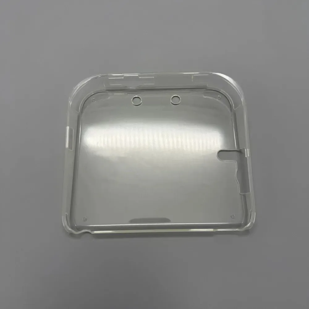 High Quality TPU Silicone Sleeve for 2DS Handheld Soft Crystal Case Game Console Protective Case.