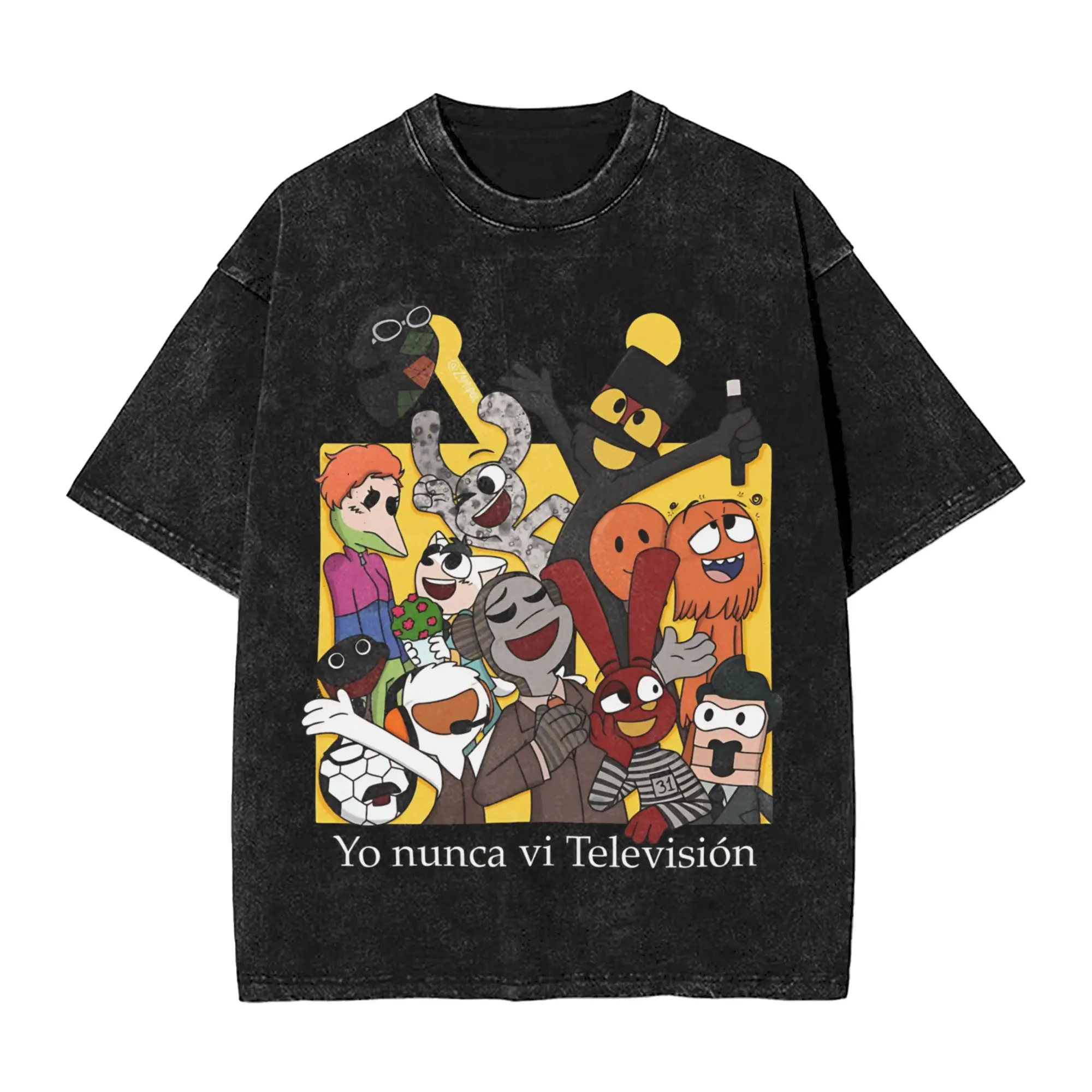 Camisetas lavadas, camiseta de televisión I Never Watched, ropa de calle de comedia de 31 minutos, camisetas de verano 100% de algodón para hombres y mujeres
